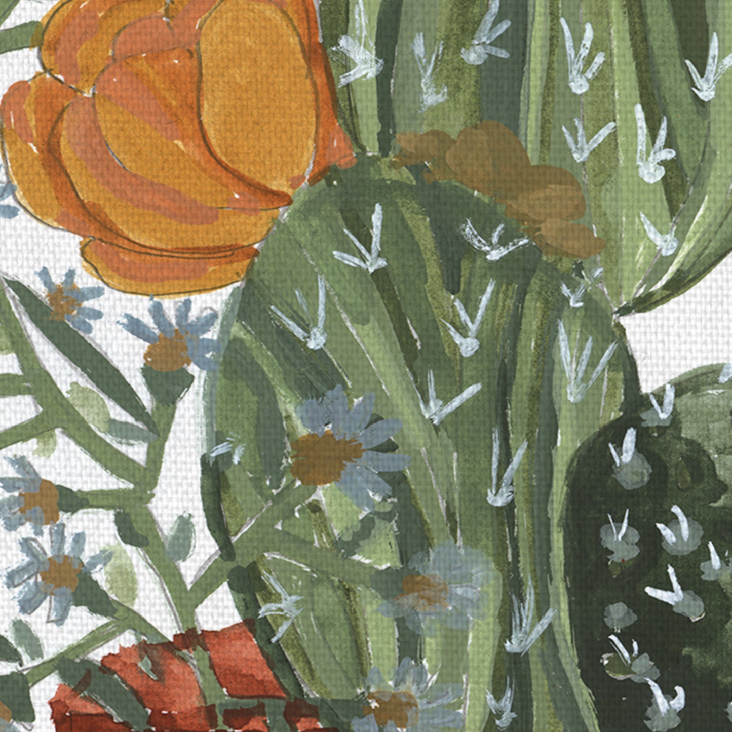 Colores del desierto de cactus I - Sharon Nullmeyer
