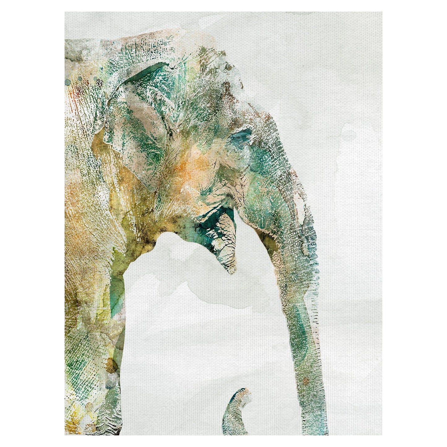 Elefante de colores africanos - Carol Robinson