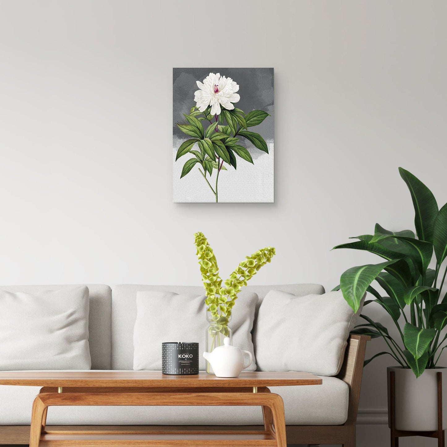 Gris peonia blanco - Design Lab