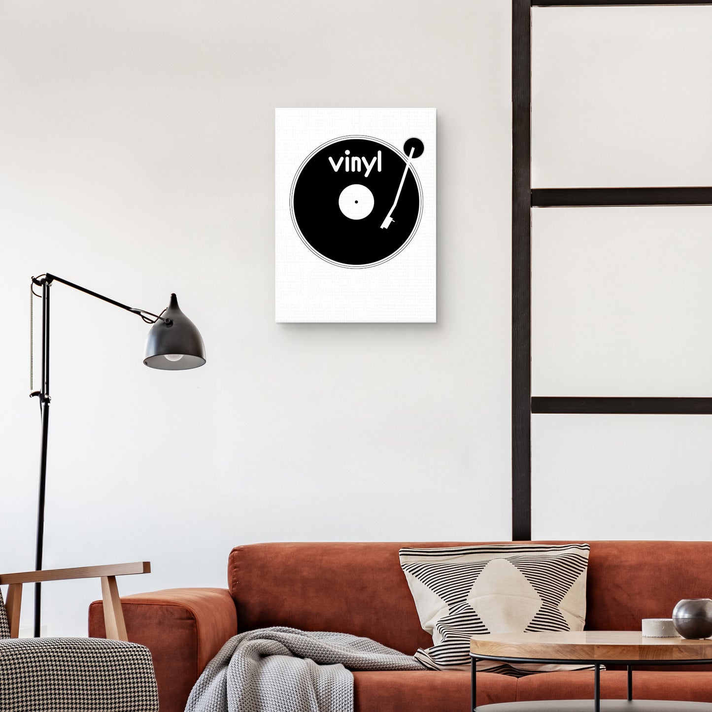 Vinilo en blanco y negro - Tom Quartermaine