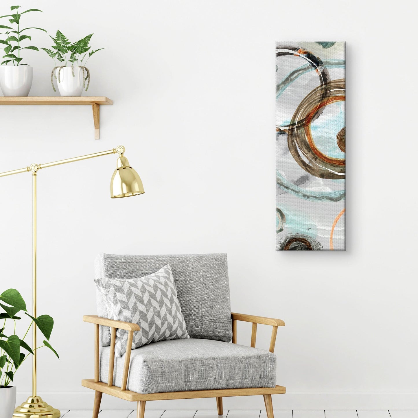 Circulos abstractos I - Willowbrook Fine Art
