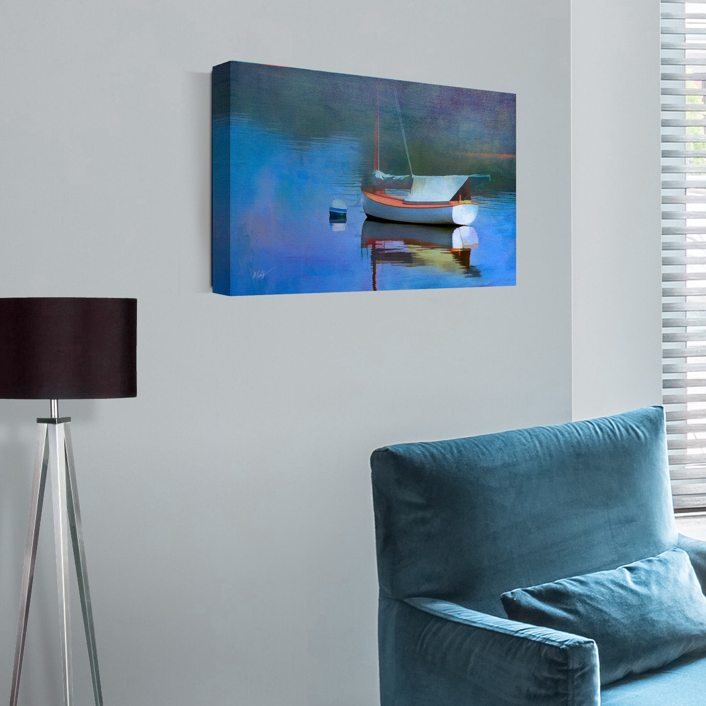 Reflejo azul - Michael Petrizzo