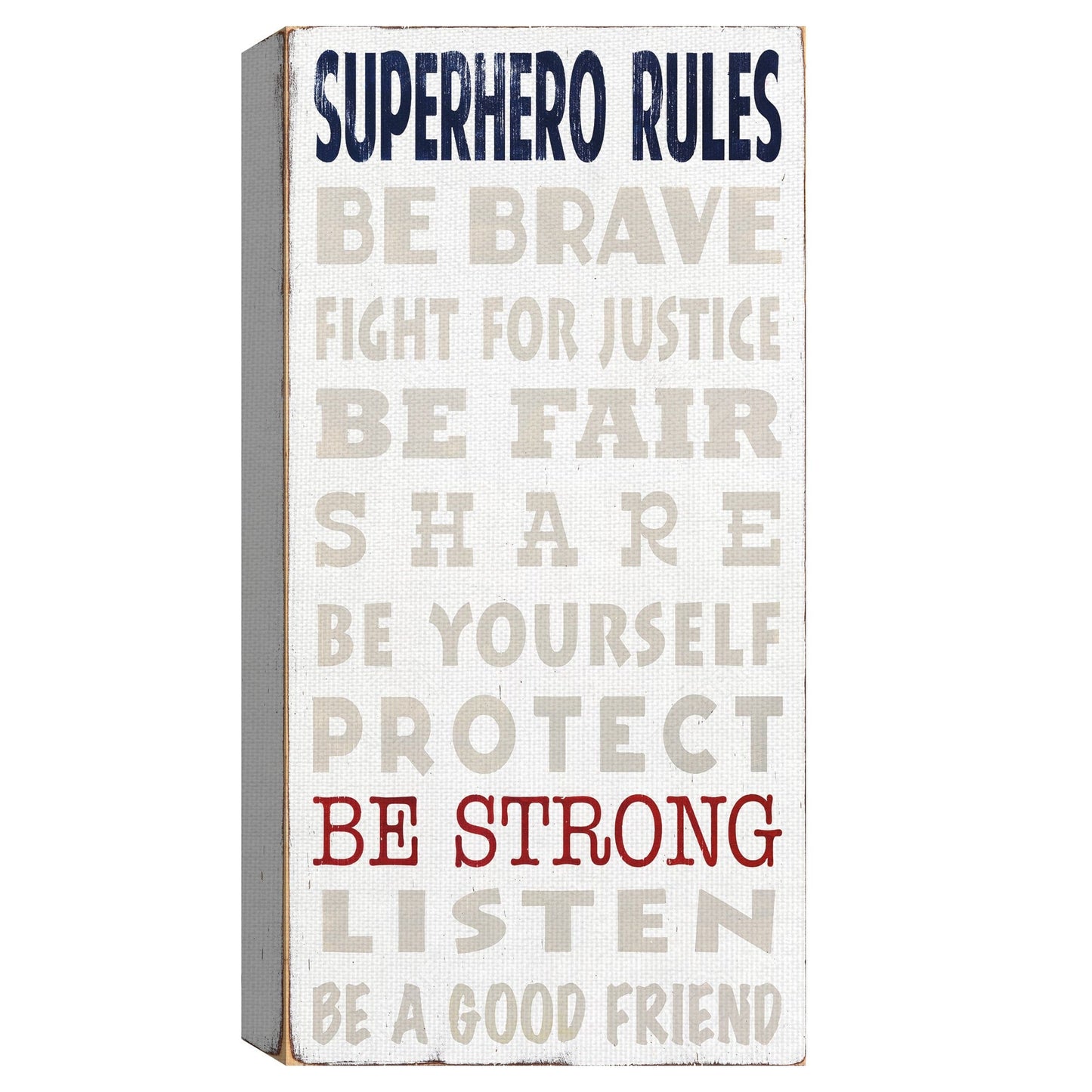 Superhero Rules - Barn Owl Primitives
