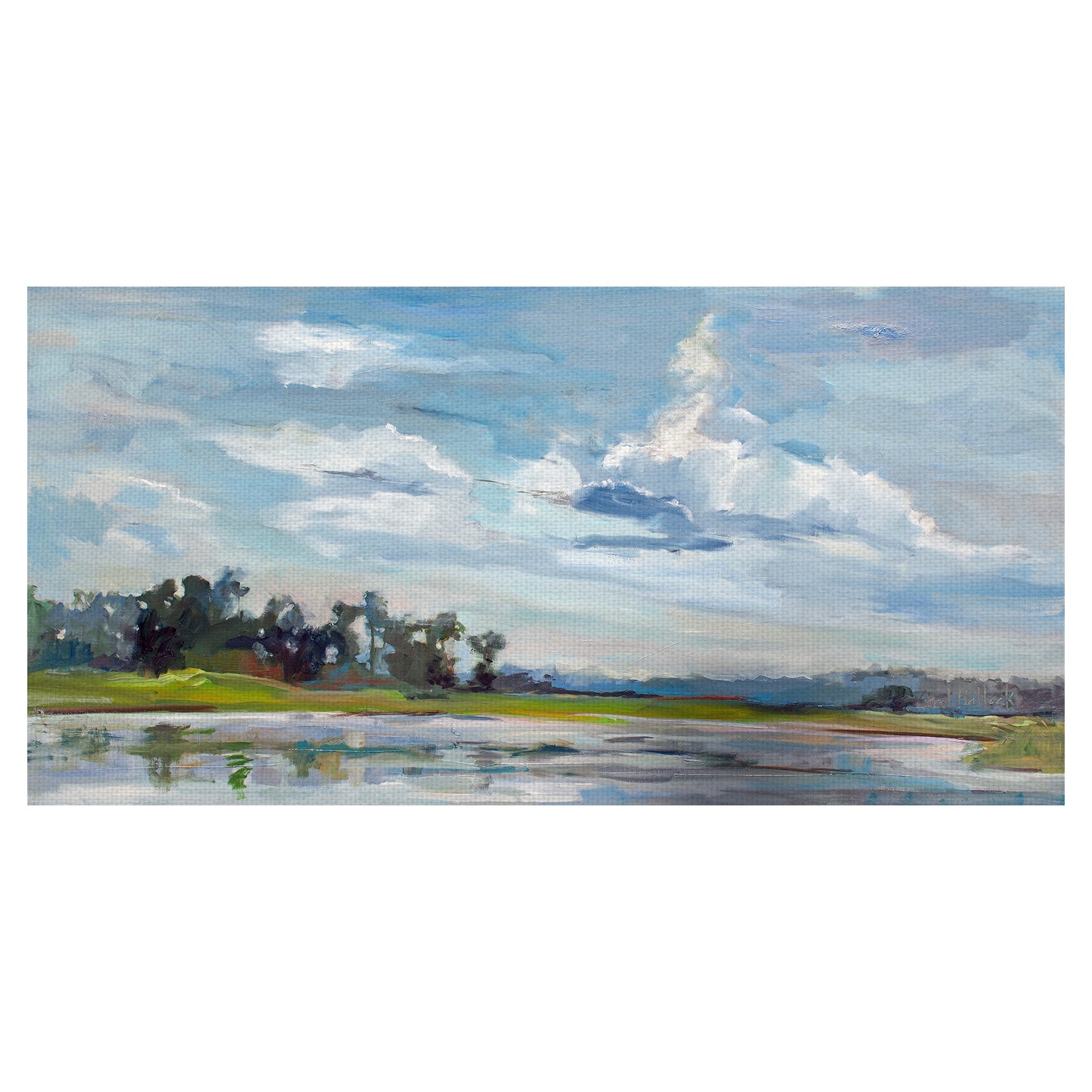 Reflejos del árbol - Carol Hallock
