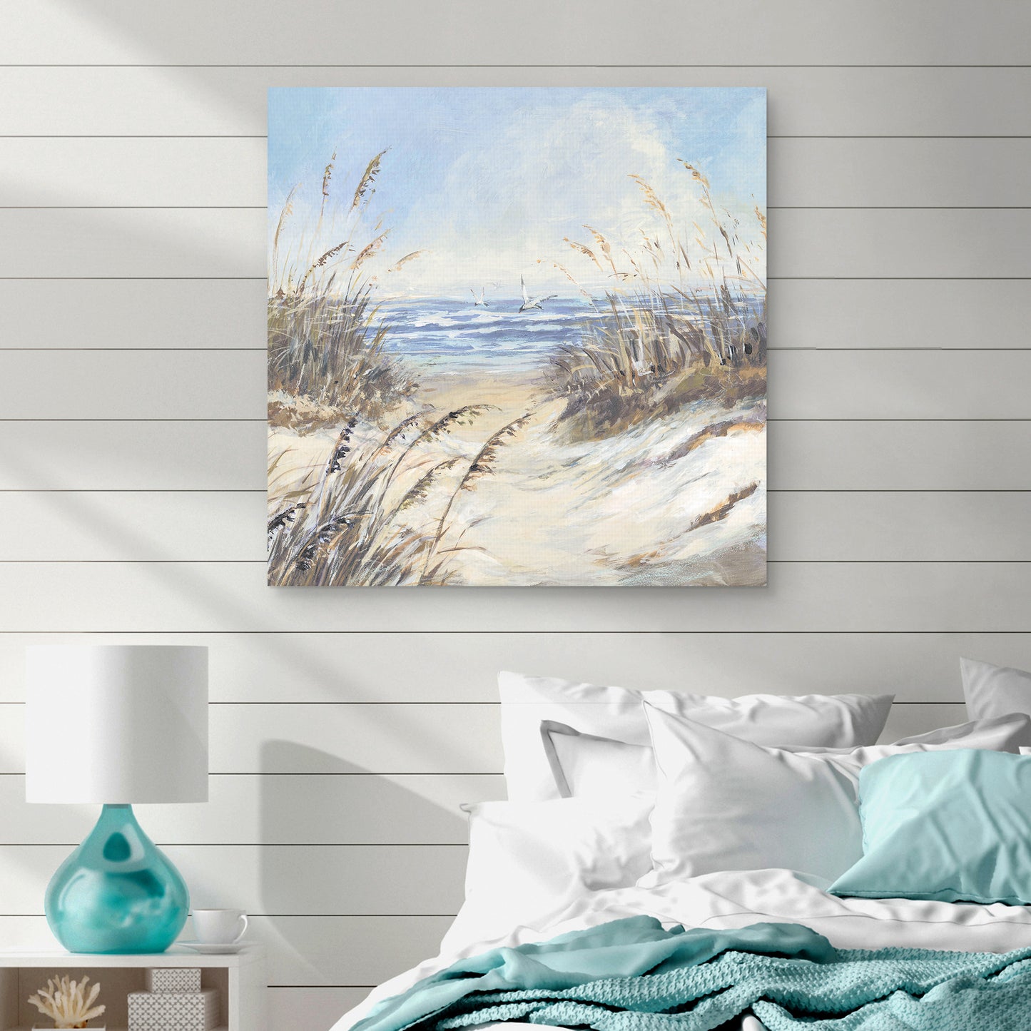 Gaviotas de hierba de playa - Susan Winget