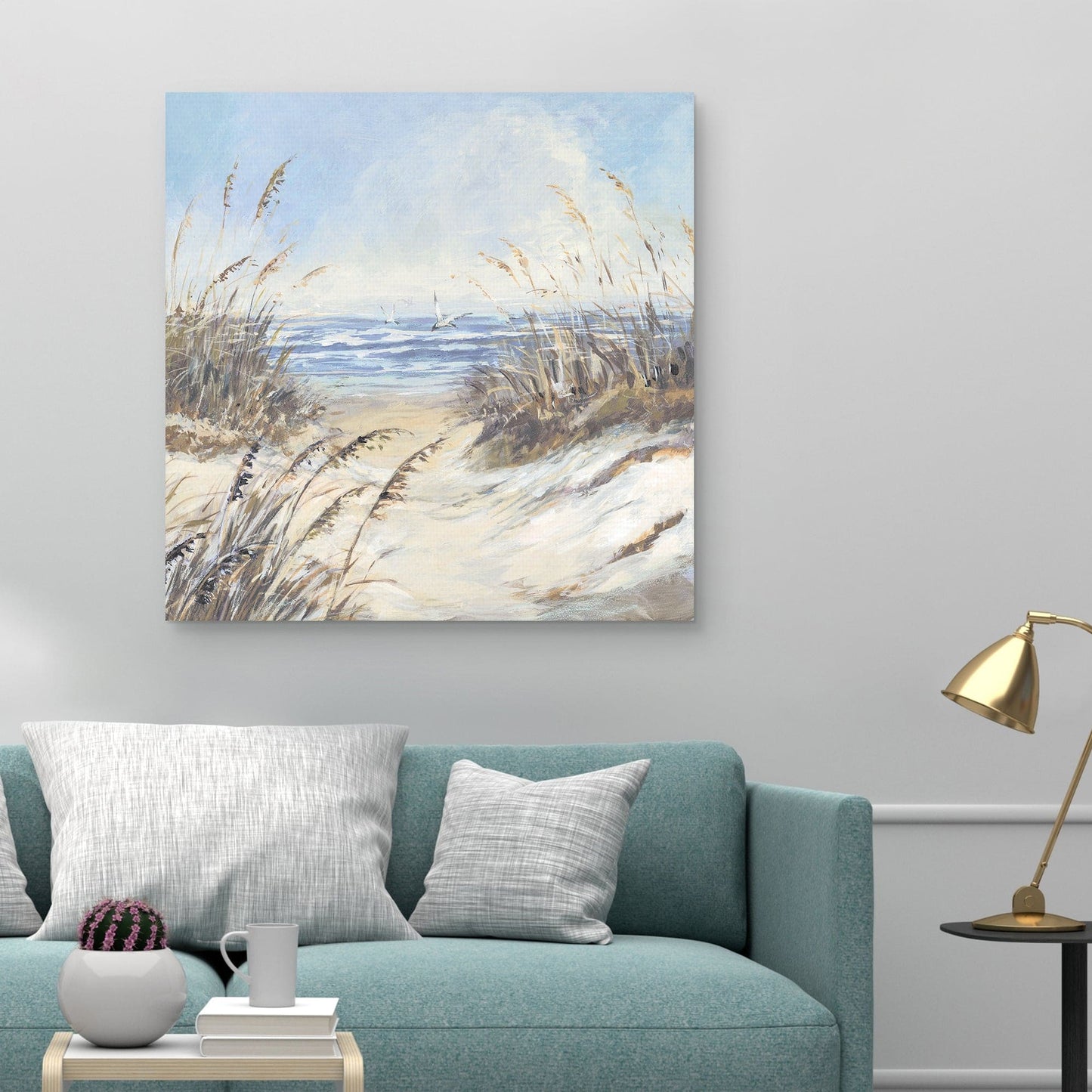 Gaviotas de hierba de playa - Susan Winget