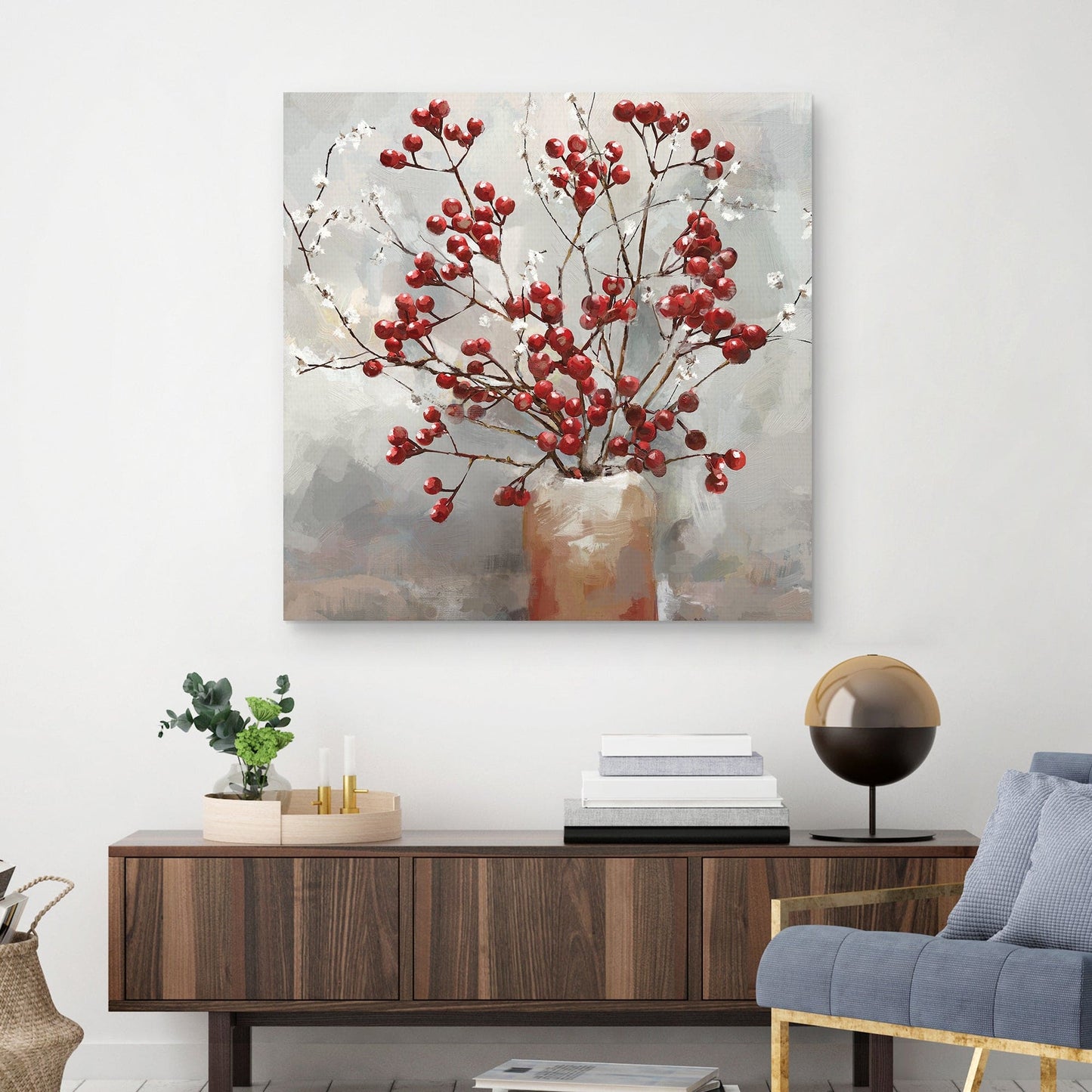 Plaza de bayas y flores - Studio Arts