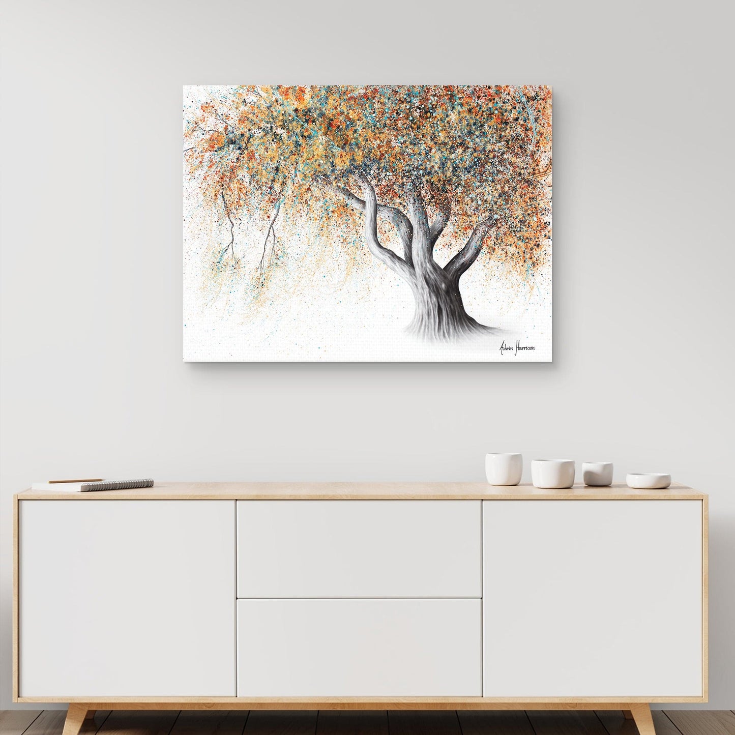 Arbol otoñal oxidado - Ashvin Harrison