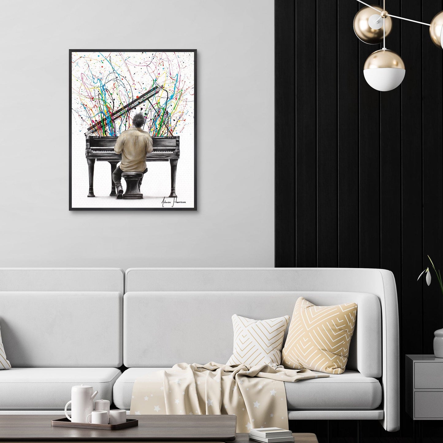 El solo de piano - Ashvin Harrison