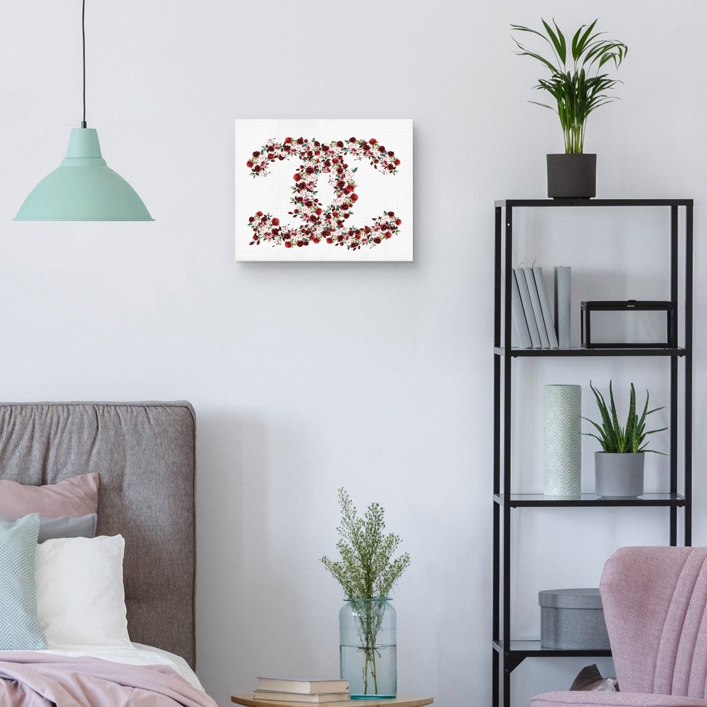 Logotipo Floral de Moda - CAG Art