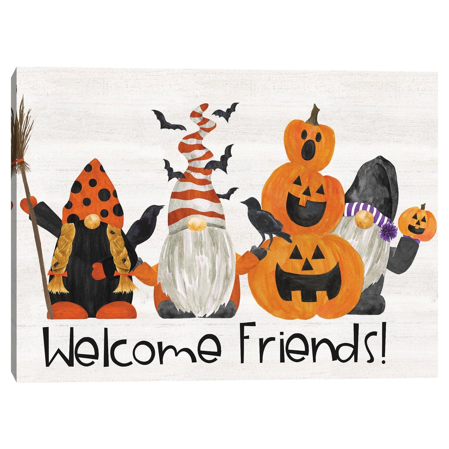 Gnomos de Halloween Bienvenidos Amigos - Tara Reed