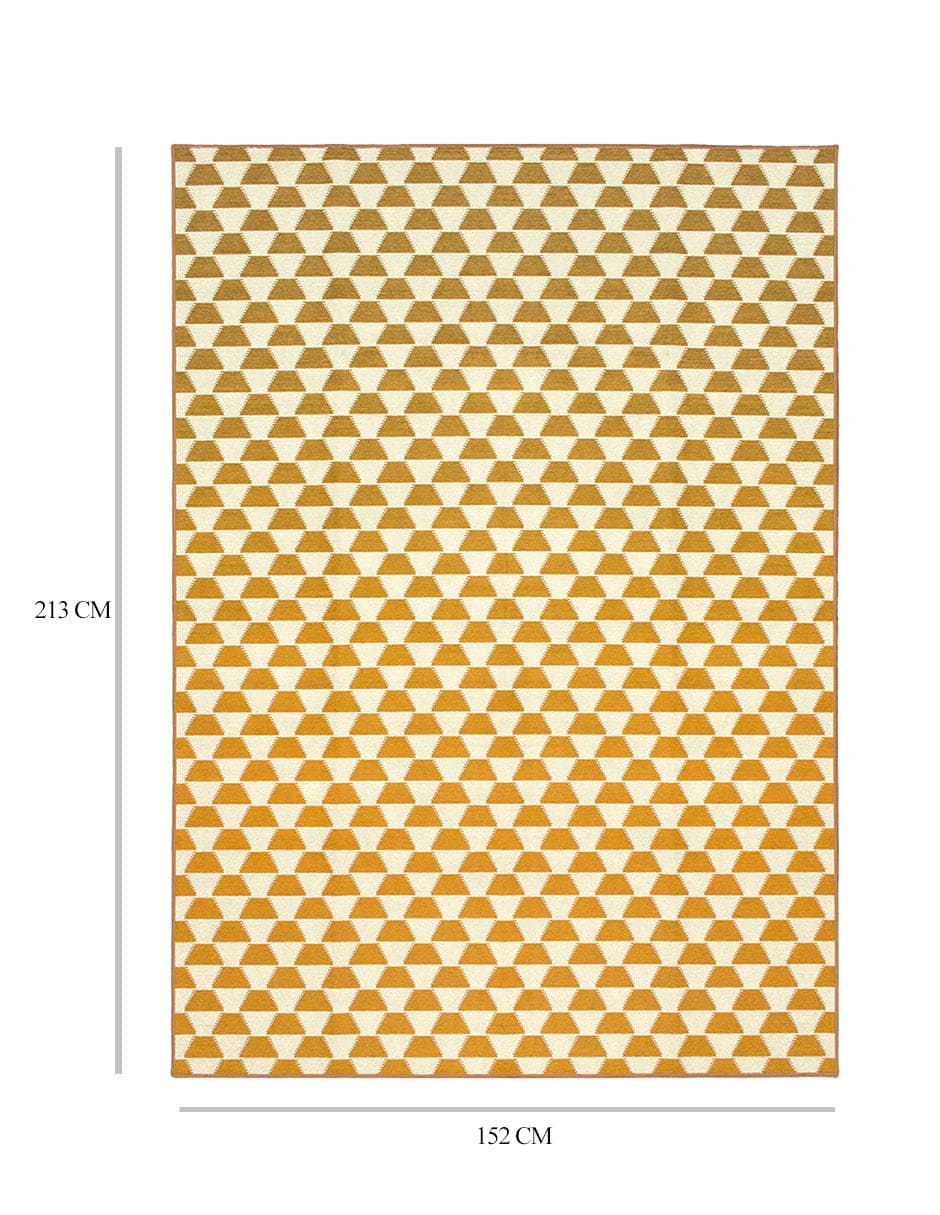 Tapete Decorativo Lavable Yanis Oro Amarillo