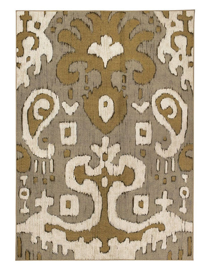 Tapete Decorativo Lavable Ocre Ikat