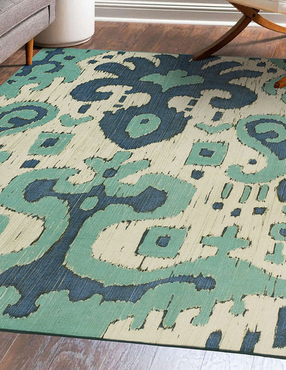 Tapete Decorativo Lavable Ocre Ikat