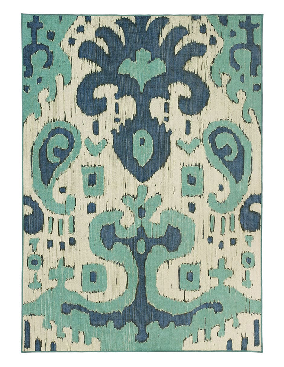 Tapete Decorativo Lavable Ocre Ikat