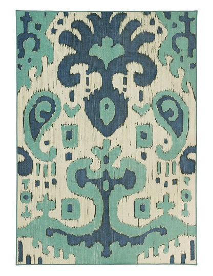 Tapete Decorativo Lavable Ocre Ikat