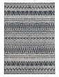 Tapete Decorativo lavable Chelsea Tribal Aztec en gris oscuro