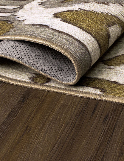 Tapete Decorativo Lavable Ocre Ikat