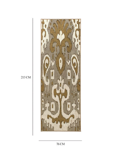 Tapete Decorativo Lavable Ocre Ikat