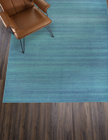 Tapete Decorativo Lavable Azul Sólido