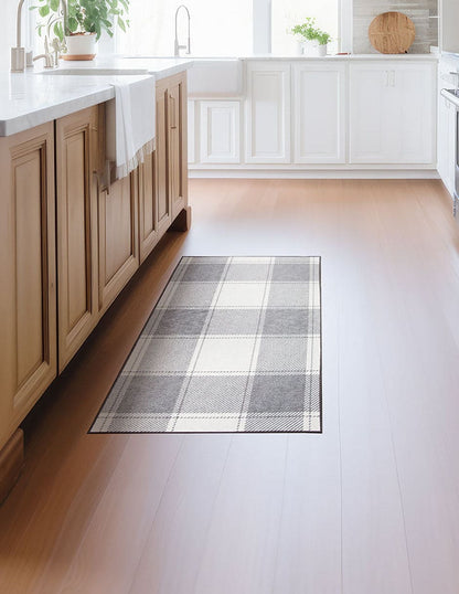 Tapete Decorativo Lavable Cuadros Escoceses
