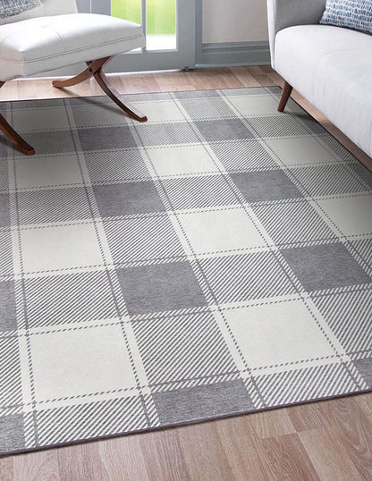 Tapete Decorativo Lavable Cuadros Escoceses