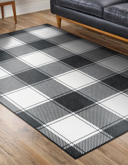 Tapete Decorativo Lavable Cuadros Escoceses