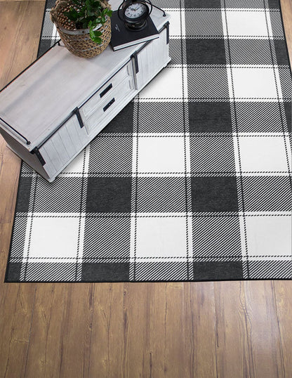 Tapete Decorativo Lavable Cuadros Escoceses