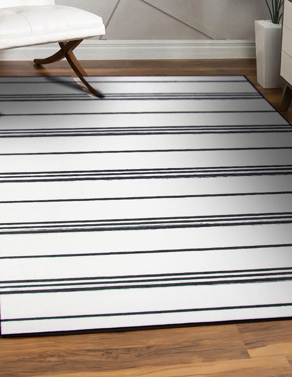 Tapete Decorativo Lavable Rayas