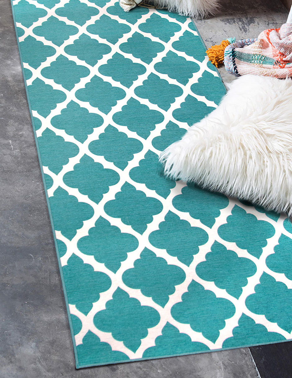 Tapete Decorativo Lavable Marroquí Trellis