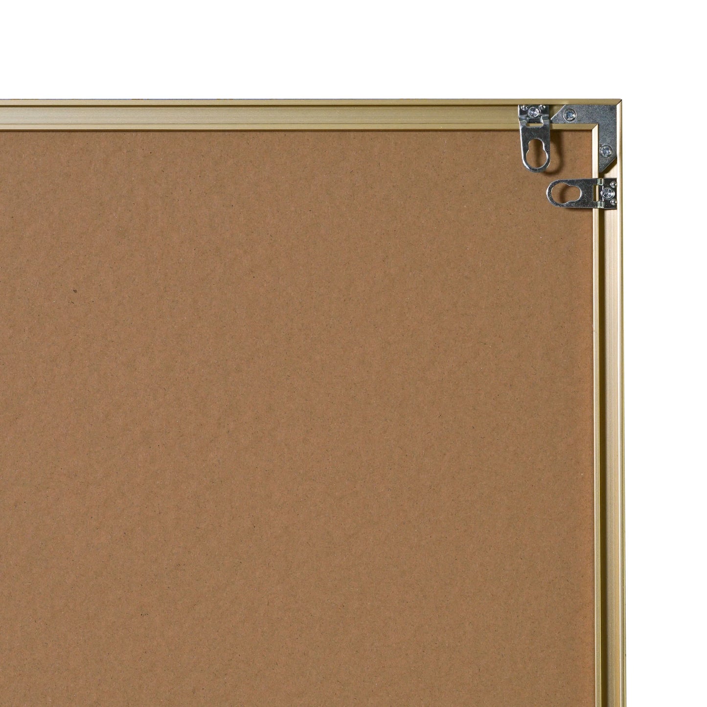Espejo de pared moderno rectangular con marco de metal delgado