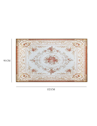 Tapete Decorativo Lavable Aubusson Beige