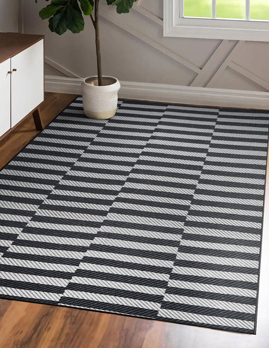 Tapete Decorativo Lavable Tratti Offset Stripe