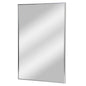 Espejo de pared moderno rectangular con marco de metal delgado