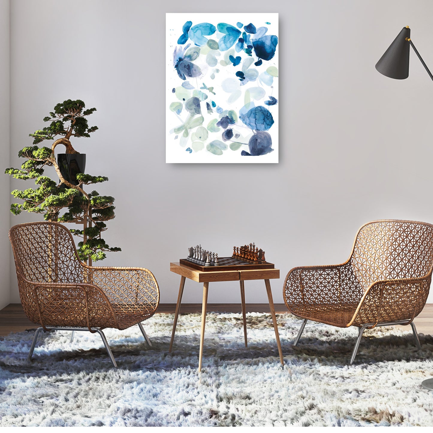 Danza de mariposas en azul C - Allyson Fukushima