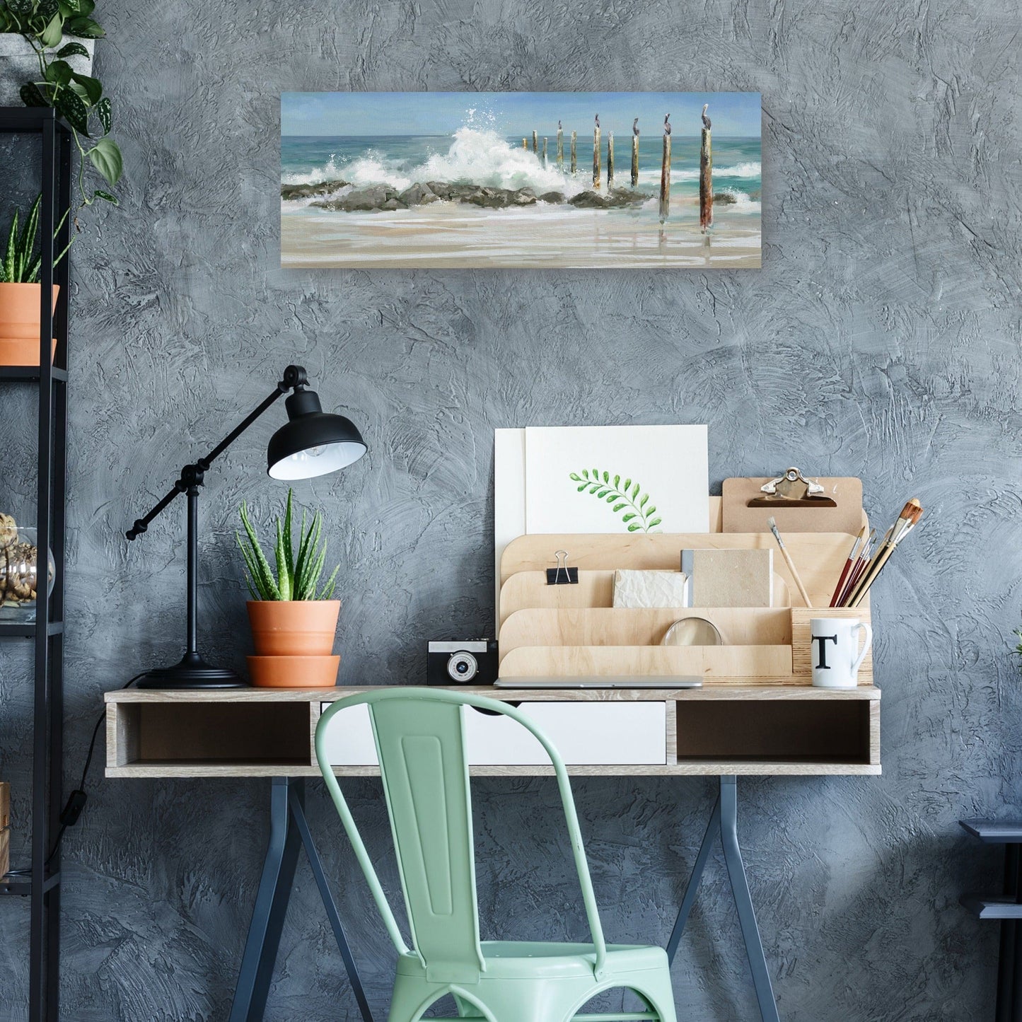 Encaramado por el mar - Studio Arts