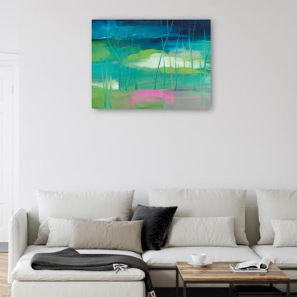 Estanque de lirios - Michelle Abrams