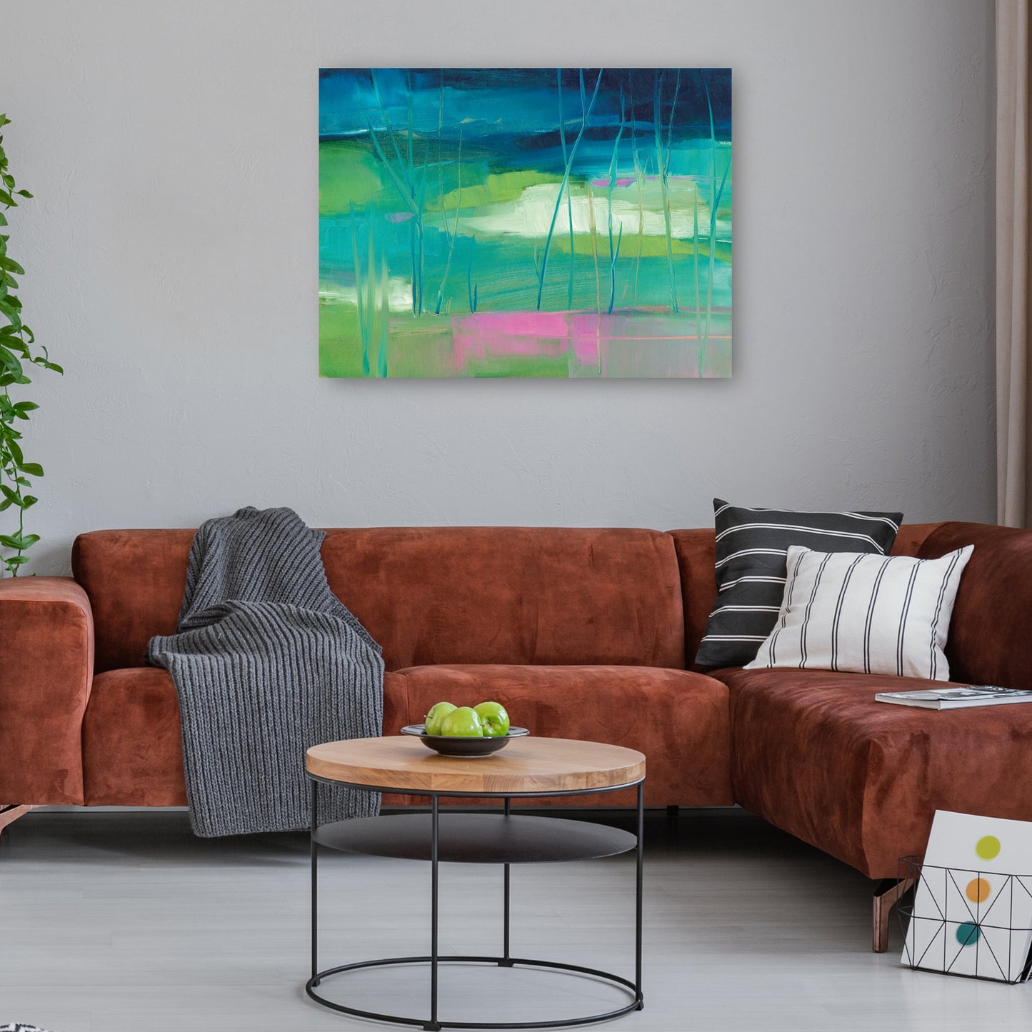 Estanque de lirios - Michelle Abrams