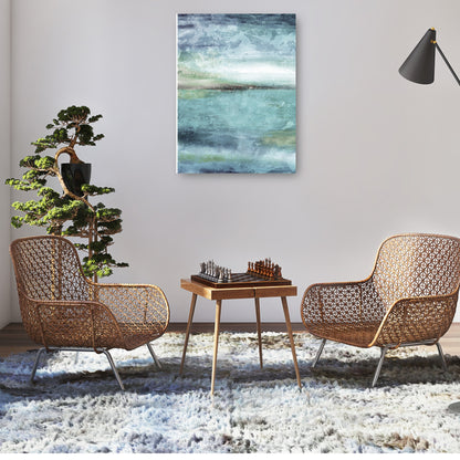 Luz de laguna azul - Nan