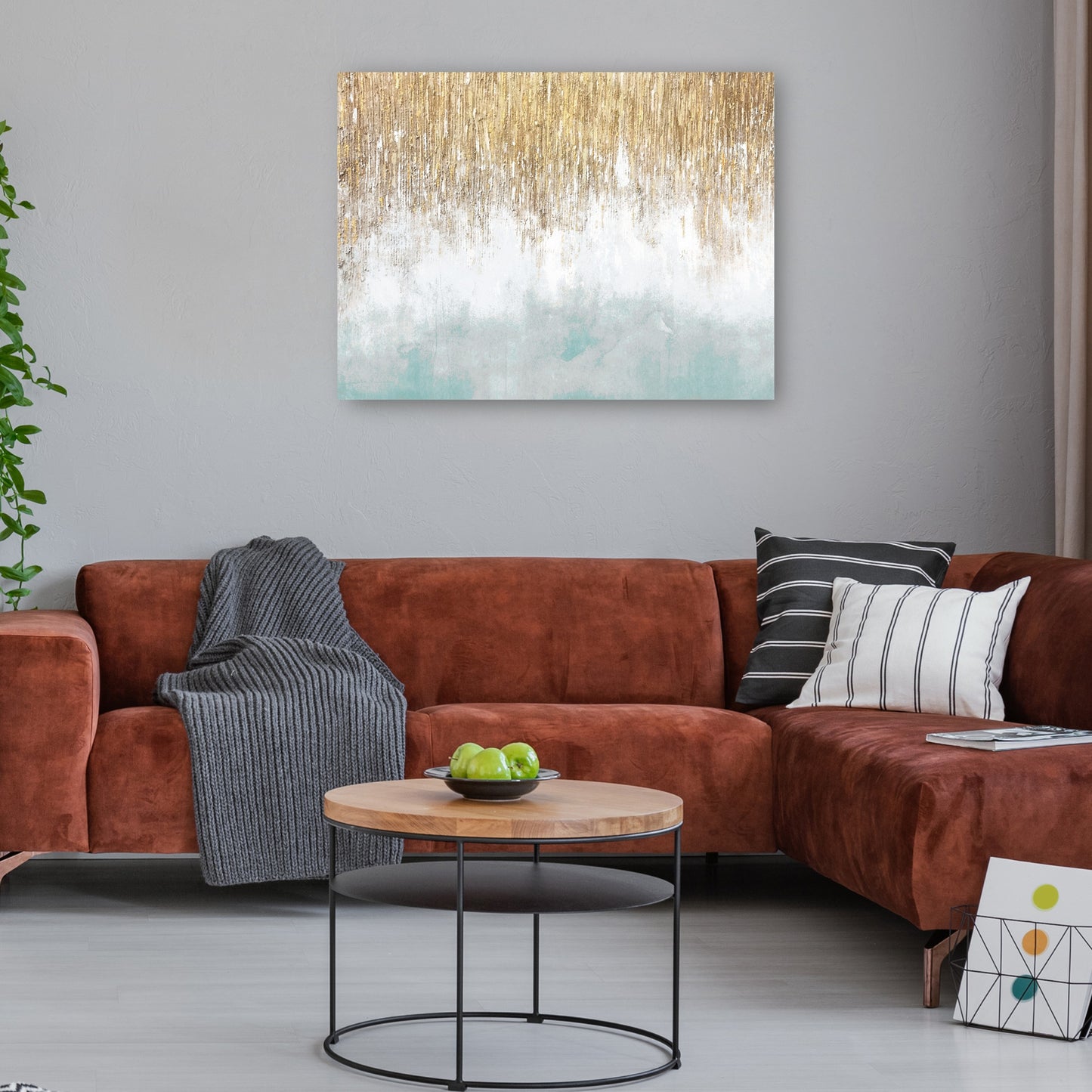 Brillo azul salvia - Willowbrook Fine Art