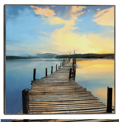 Muelle del atardecer - Studio Arts