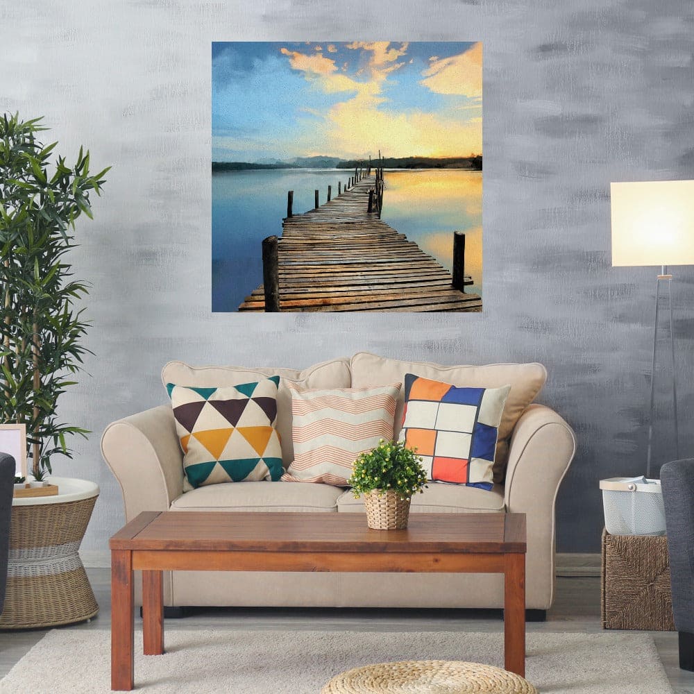 Muelle del atardecer - Studio Arts