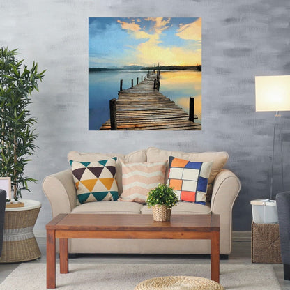 Muelle del atardecer - Studio Arts