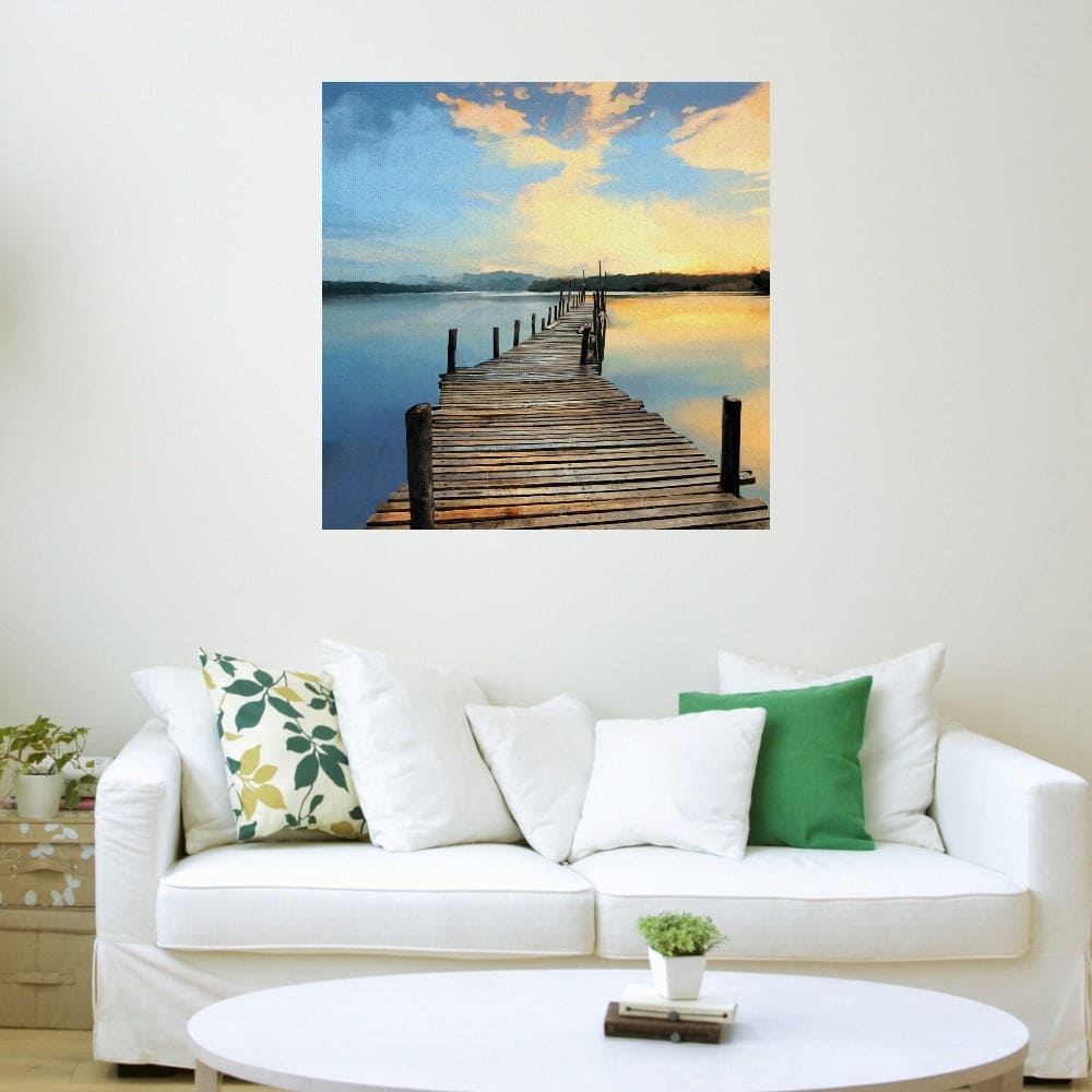 Muelle del atardecer - Studio Arts