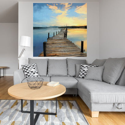 Muelle del atardecer - Studio Arts