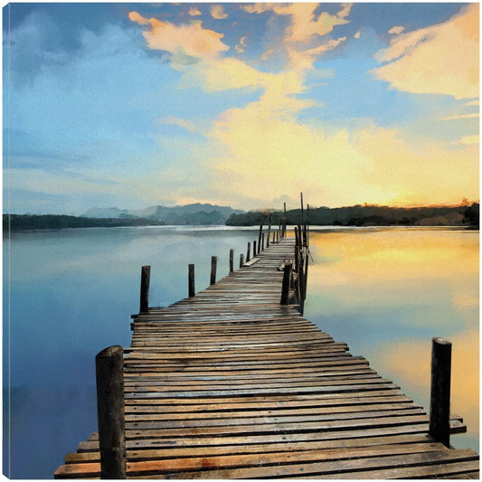 Muelle del atardecer - Studio Arts