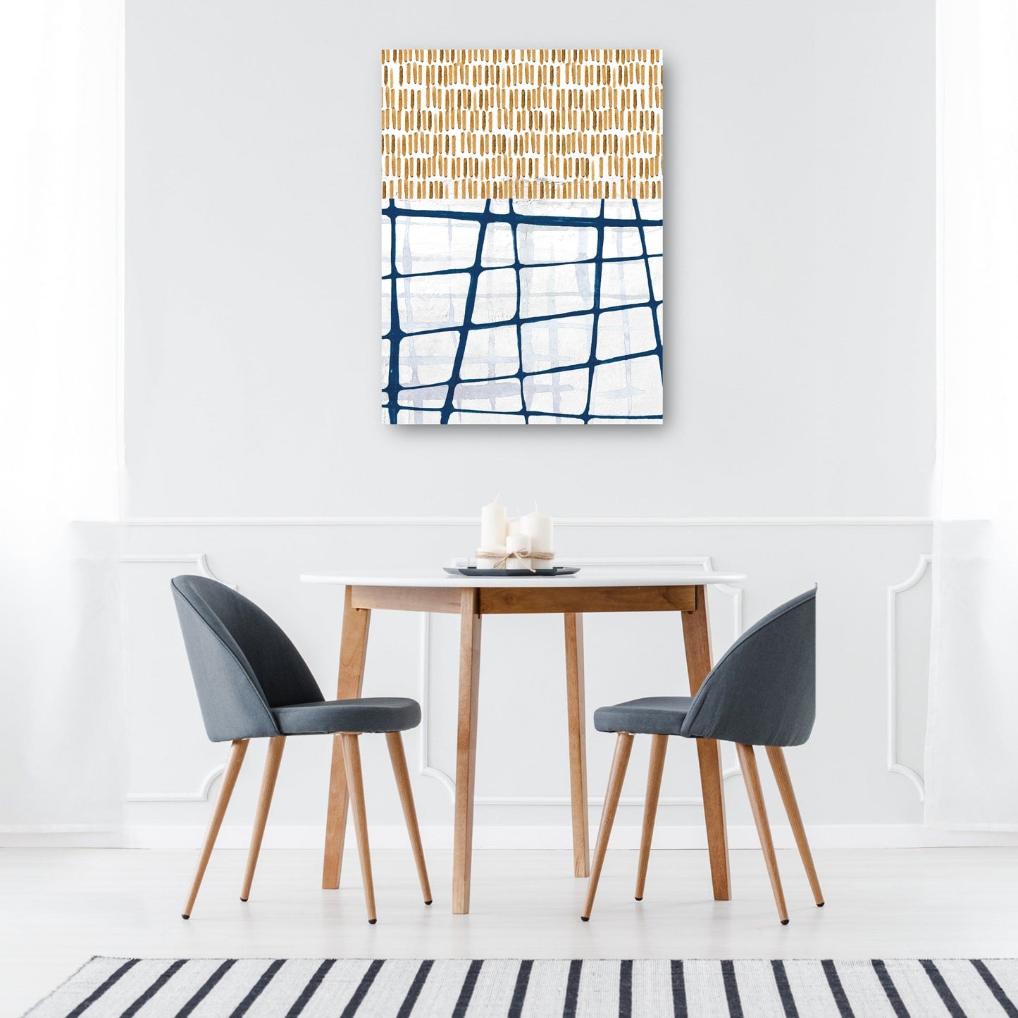 Indigo y oro - Belle Maison