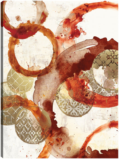 Remolinos de azafrán - Willowbrook Fine Art