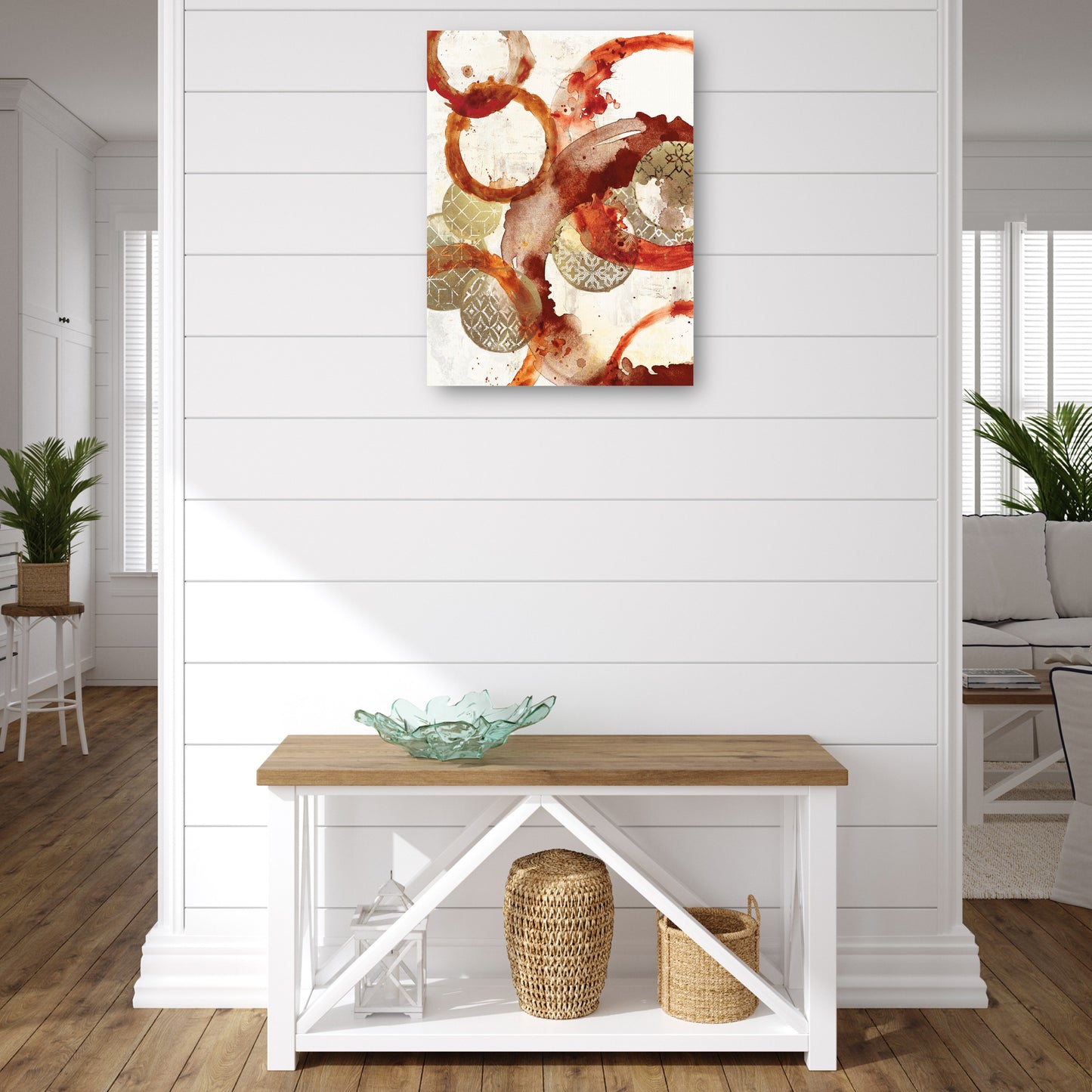 Remolinos de azafrán - Willowbrook Fine Art