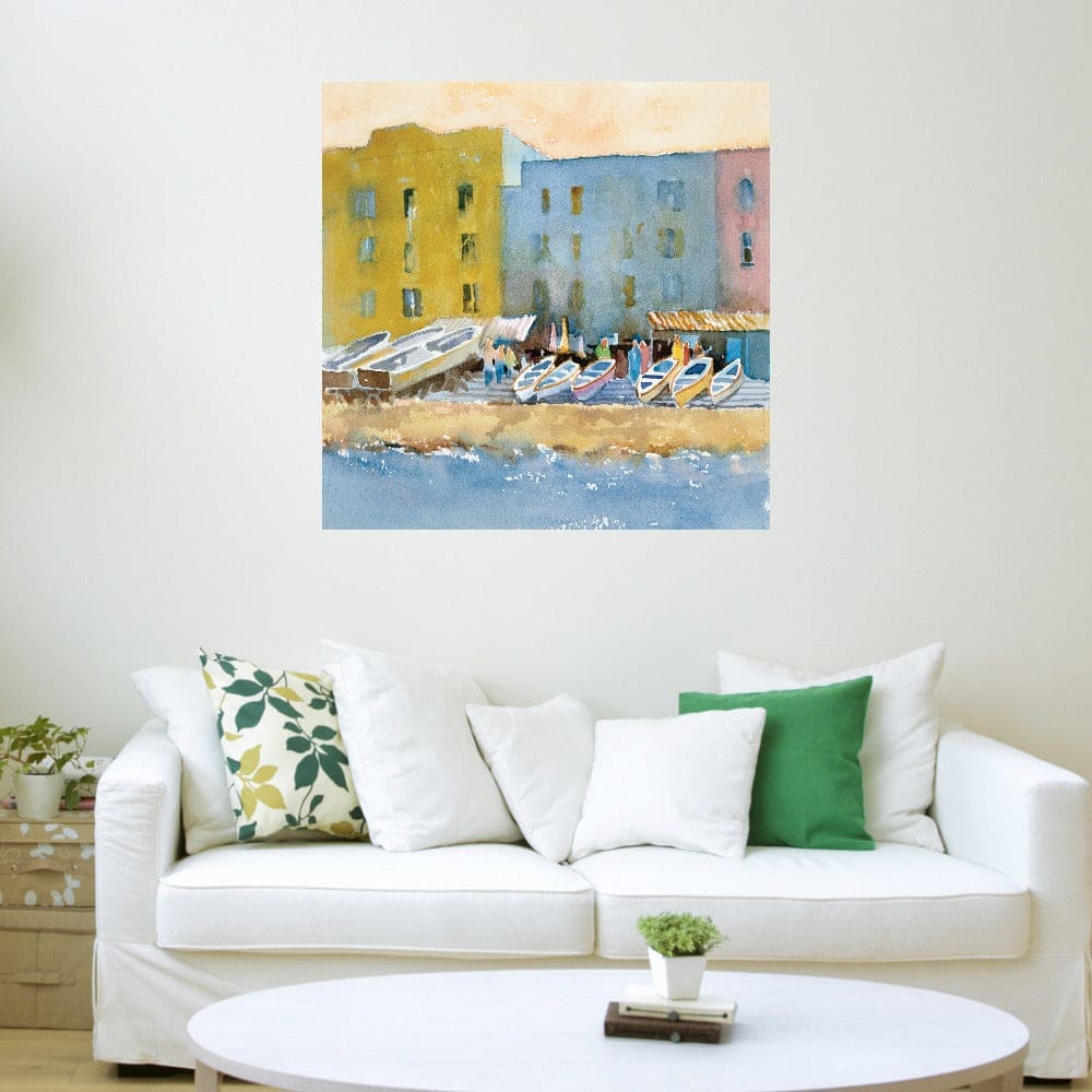 Puerto en Capri I - Barbara Maiser